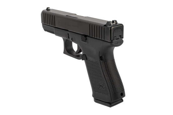 Glock 23 handgun with standard sights